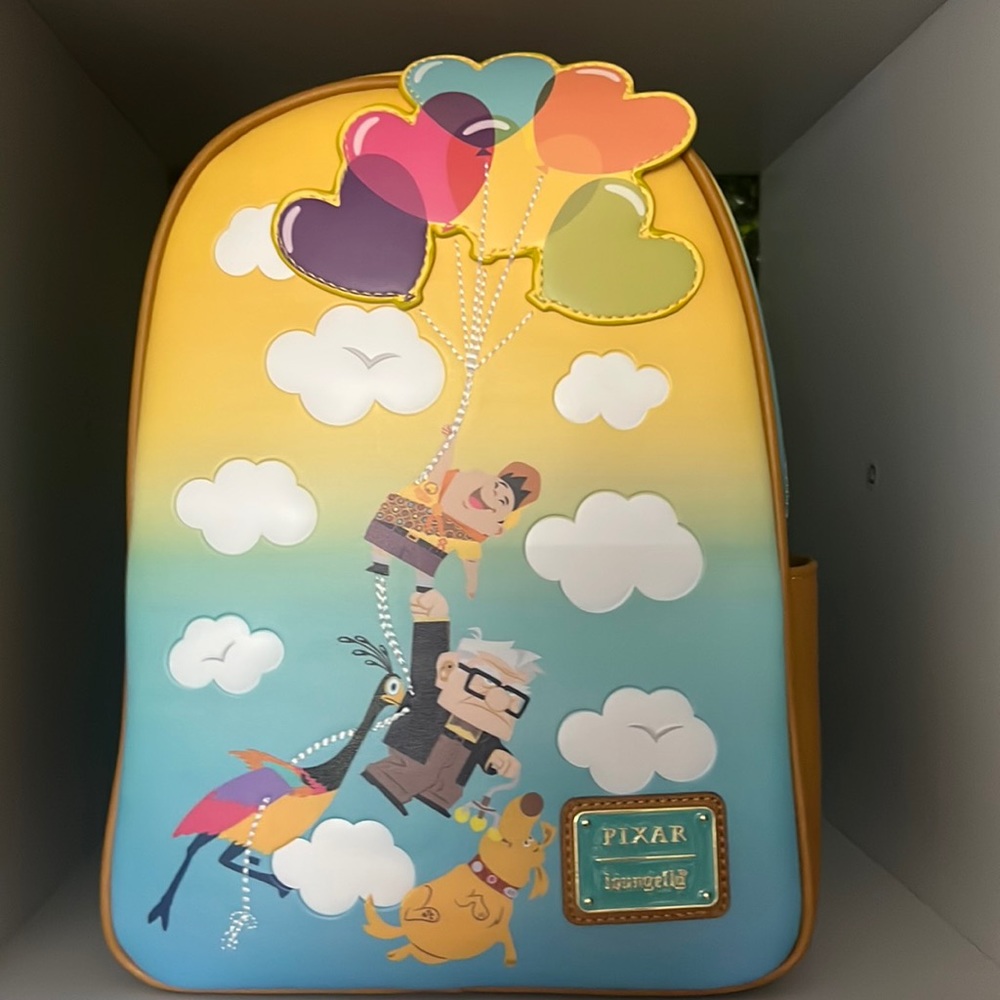 Loungefly Up balloons mini backpack from